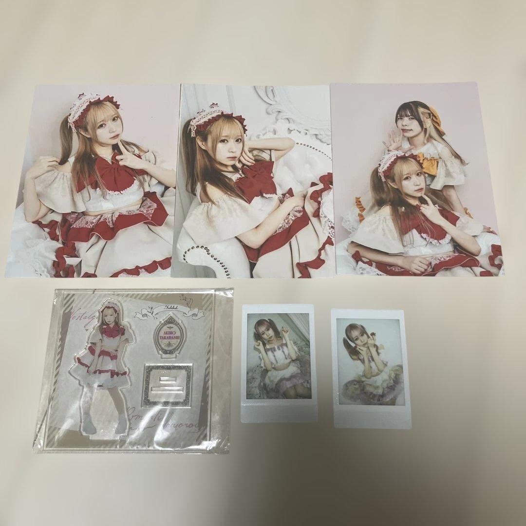 kolokol 高橋あきほ 生誕グッズ アクリルスタンド プロマイド チェキ
