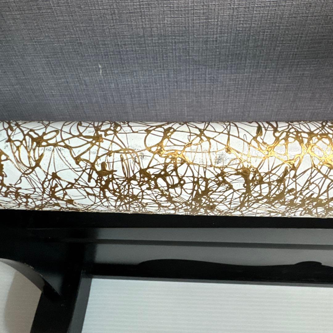 模造刀　大小セット　白金雲　台座付き