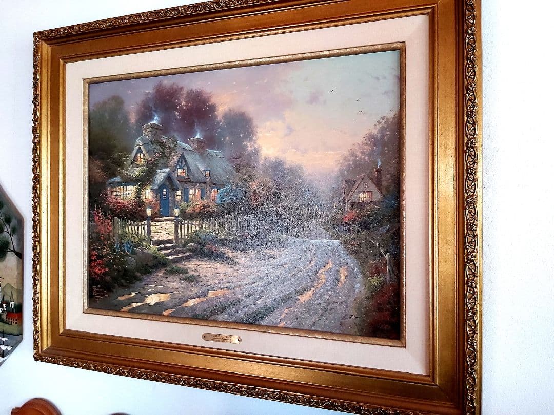 トーマス キンケード絵画 TEACUP COTTAGE