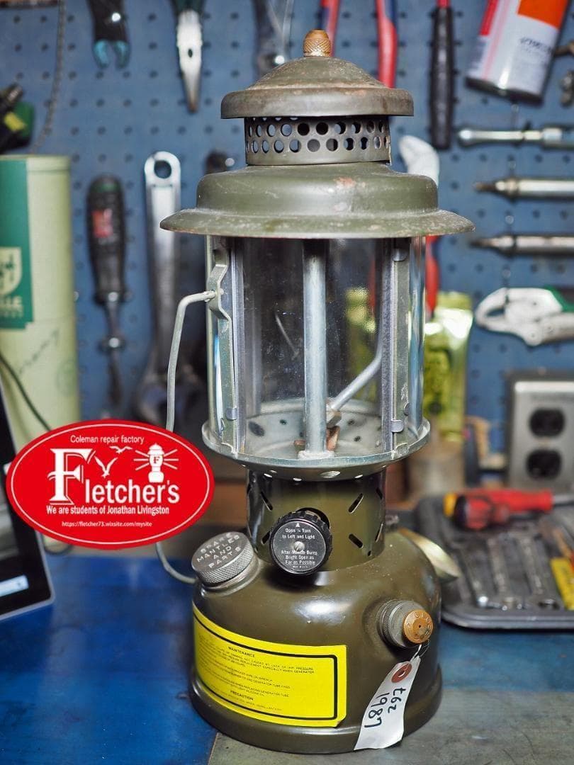 1987年 ＳＭＰ USミリタリーランタン 米軍納入の本物GIランタンt62