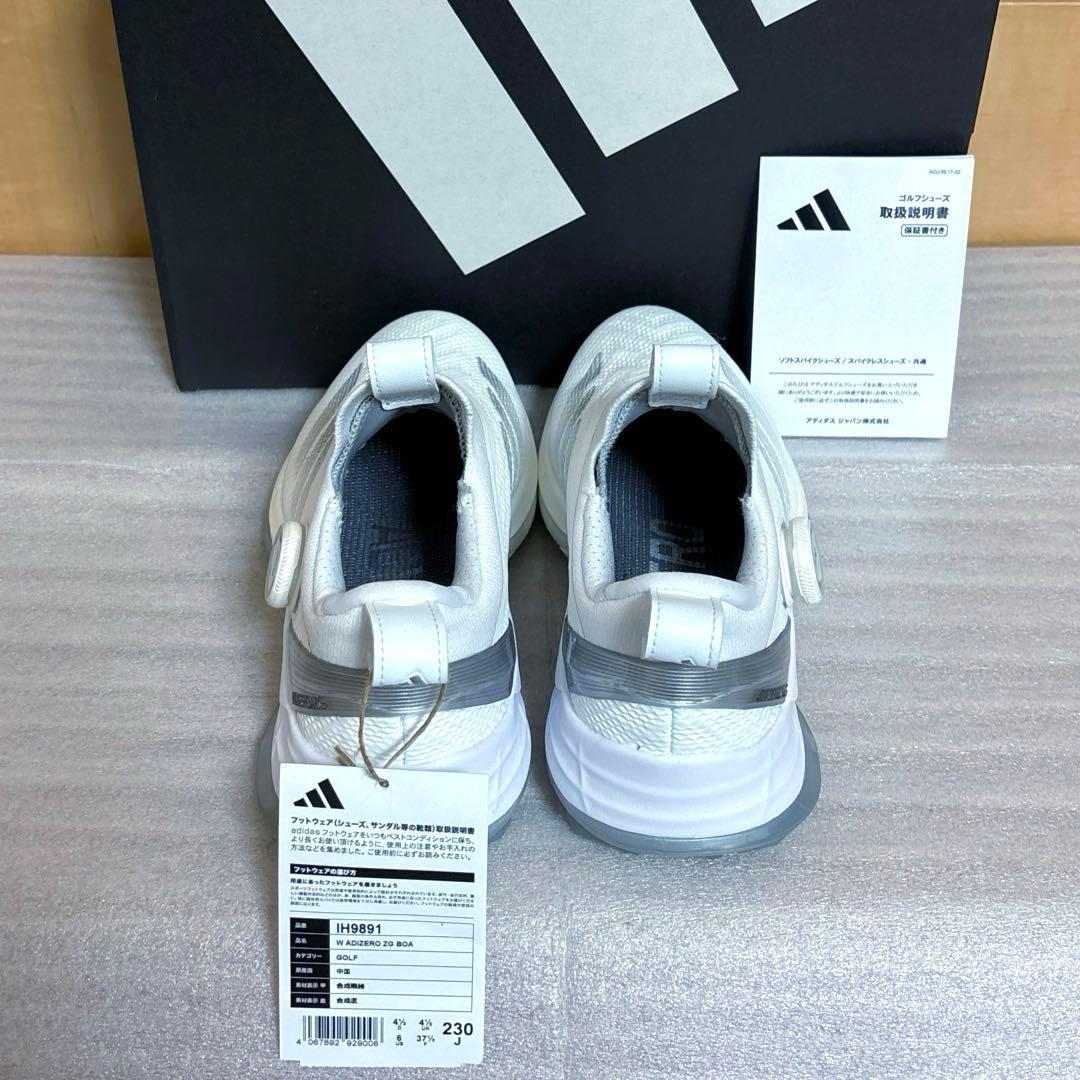adidas ゴルフシューズ アディゼロ ZG BOA 23.0cm 最新モデル