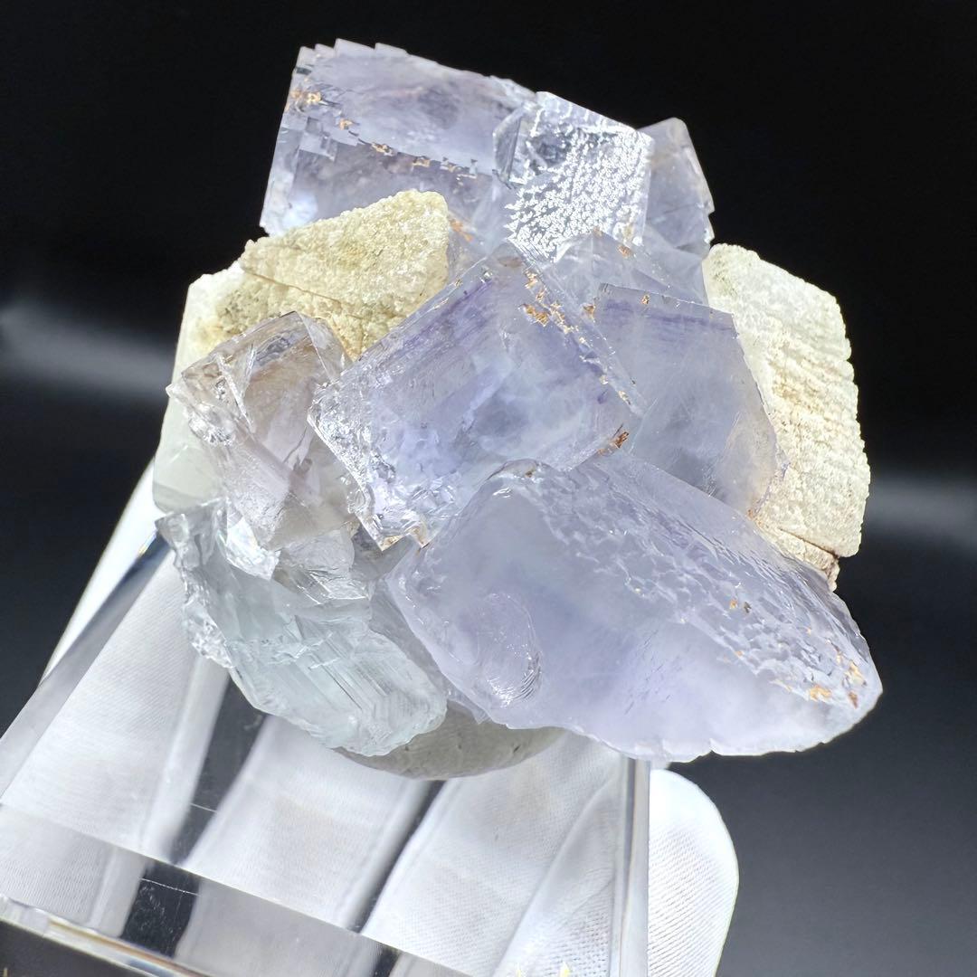 フローライト スペイン La Viesca Mine産 蛍石 原石 19