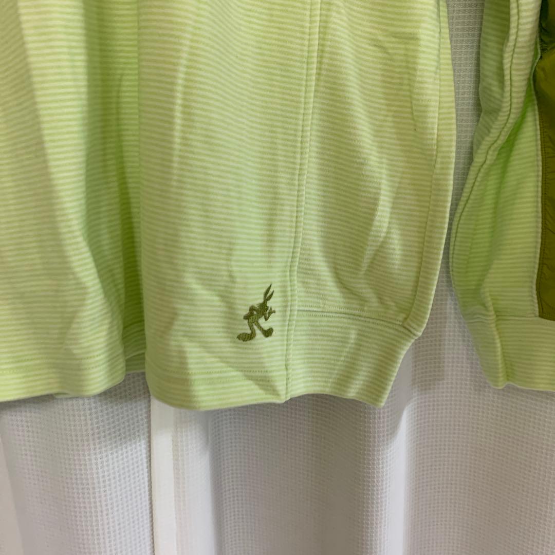 GREEN CLUBS サイズ5ハーフジップ ストライプ メンズウェア