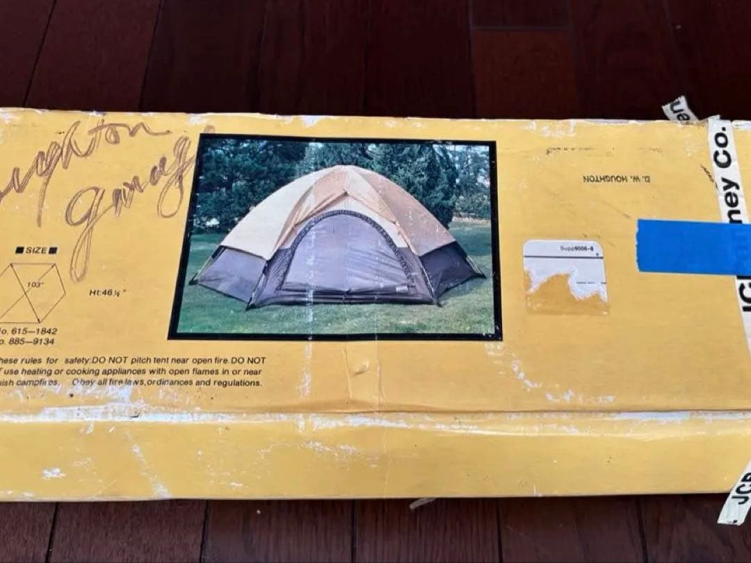 70s　JCペニー　ビンテージテント　デッドストック
