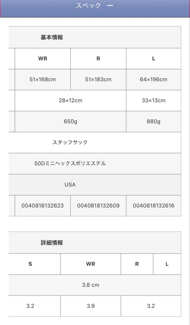 サーマレスト プロライトプラス ラージ