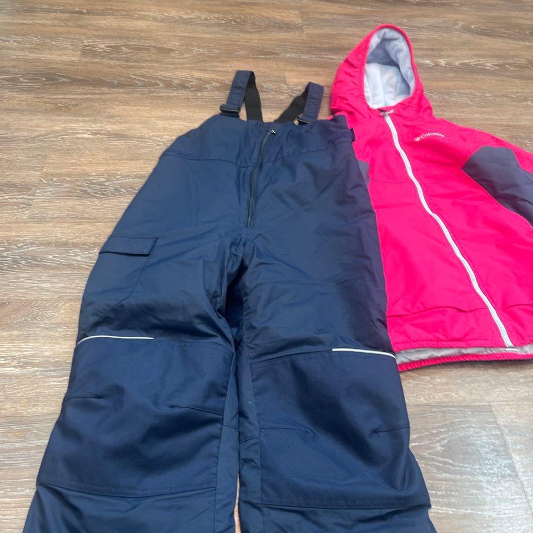 コロンビア　スキーウェア　150 女の子　美品 パンツ紺色　L
