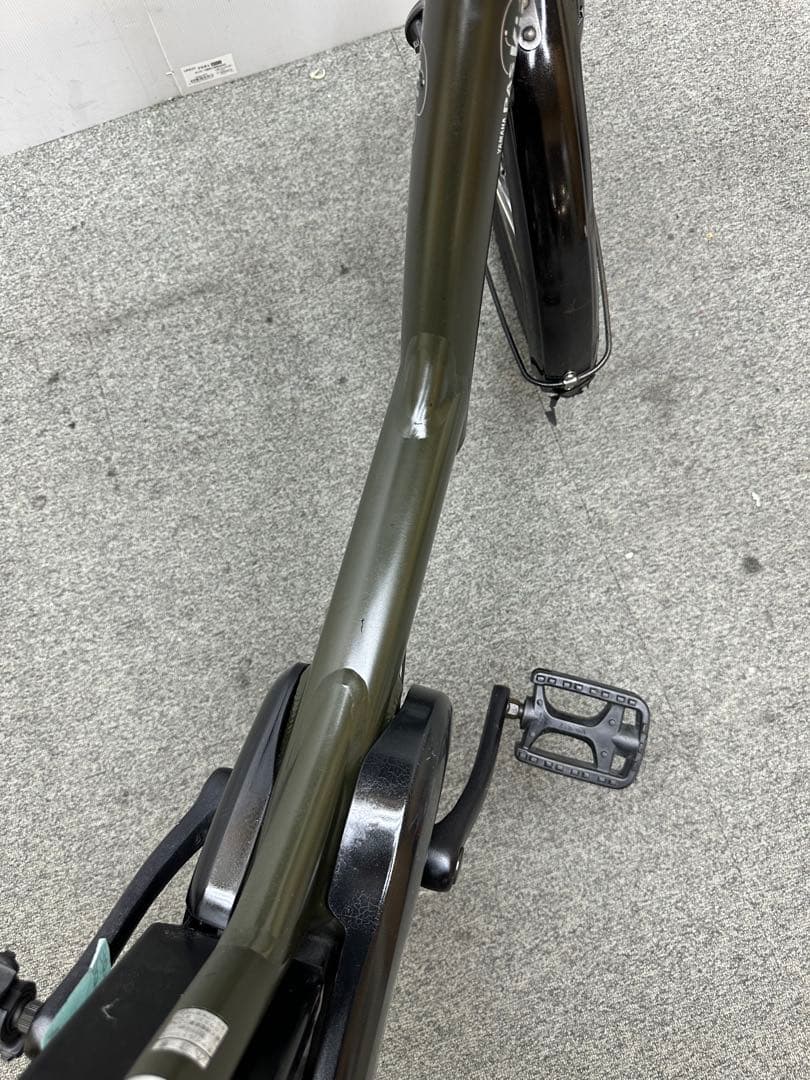 Yamaha パスKISS チャイルドシート付き電動自転車　大型フロントカゴあり