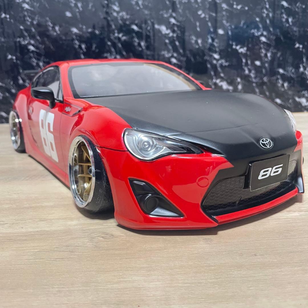 タミヤ　トヨタ　86 1/10 ラジコンボディー　ドリフト　mfゴースト