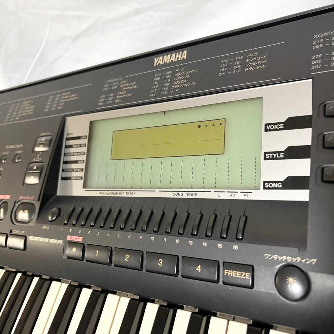 ヤマハ YAMAHA 名機 ポータブルキーボードPSR-630 シンセサイザー