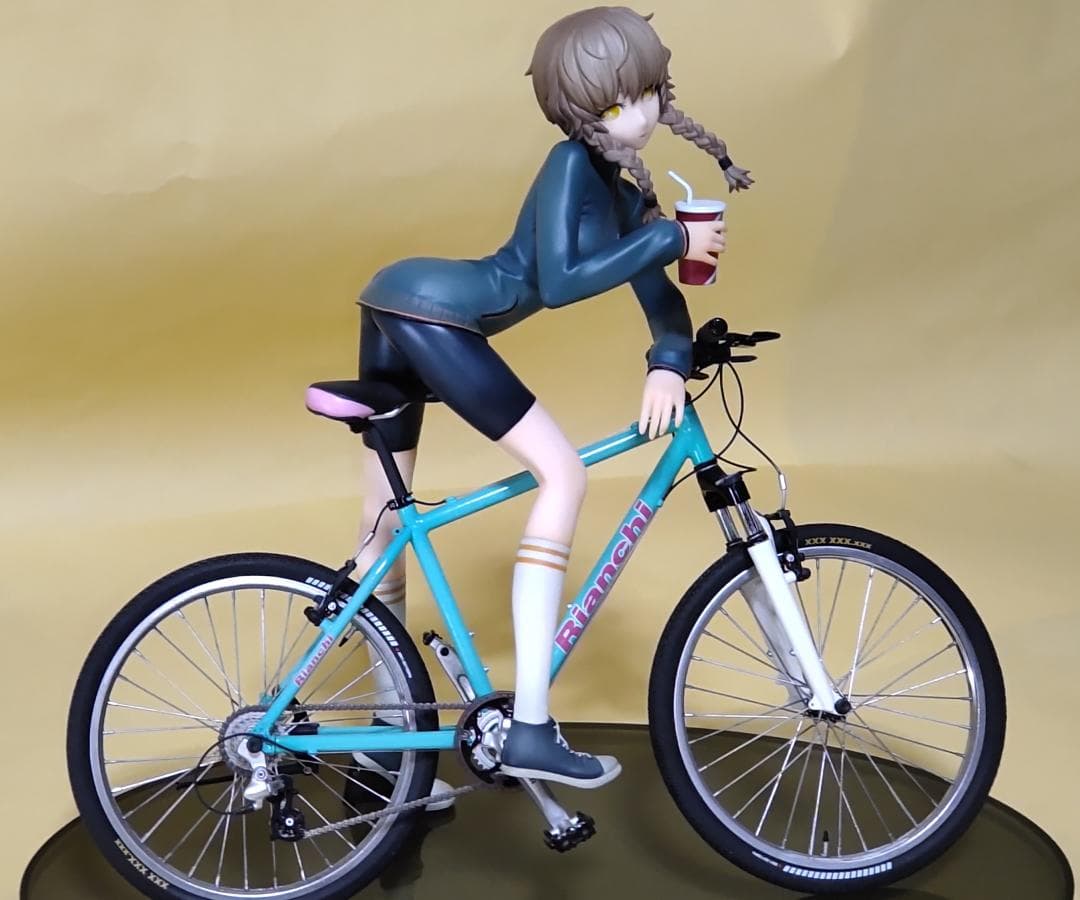 「STEINS;GATE」 阿万音鈴羽＆マウンテンバイク フィギュア [開封済]