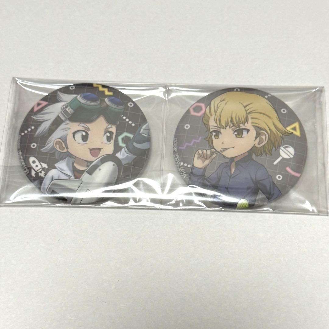 Dr.STONE BluRay 特典 缶バッジ スタンリー ゼノ 幼少期