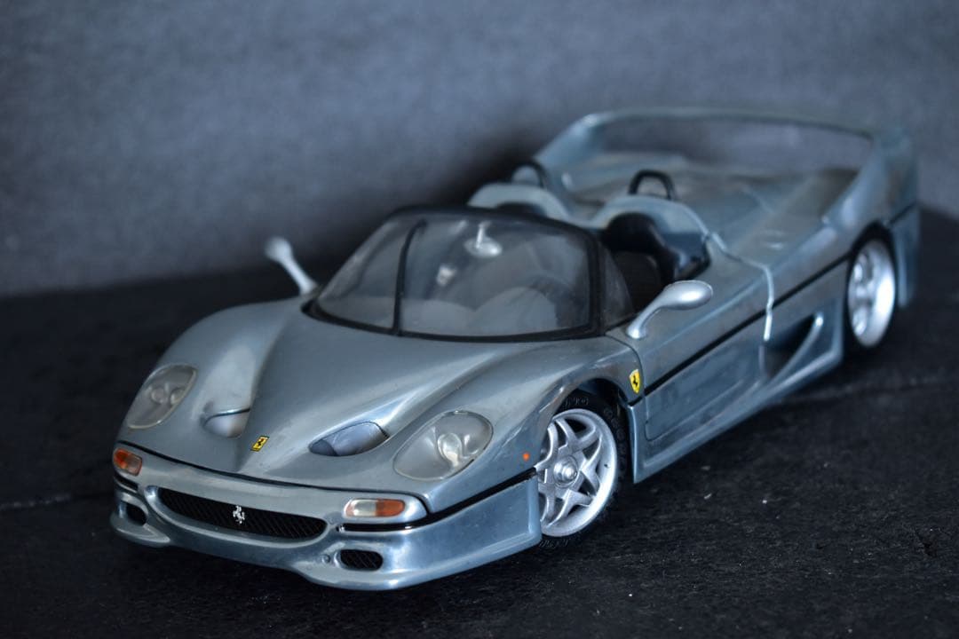 1/18 ホットウィール フェラーリ F50 ZAMAC 4台セット
