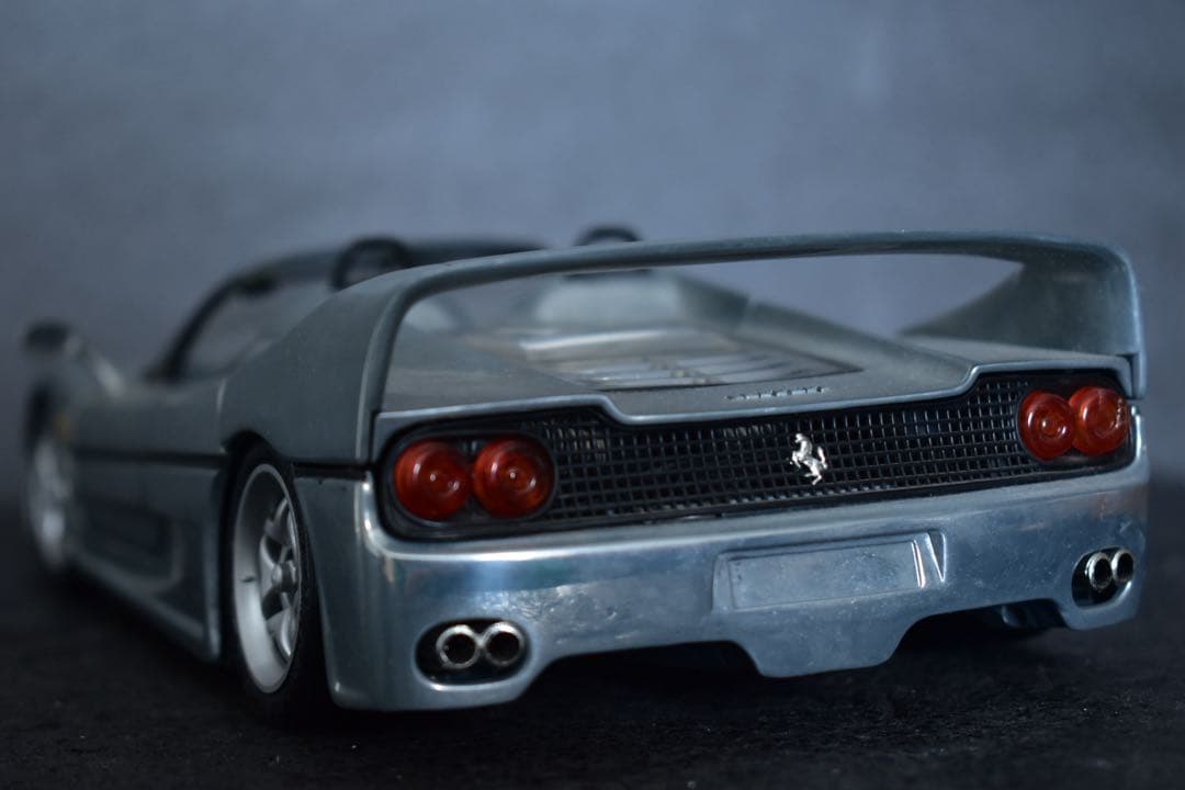 1/18 ホットウィール フェラーリ F50 ZAMAC 4台セット