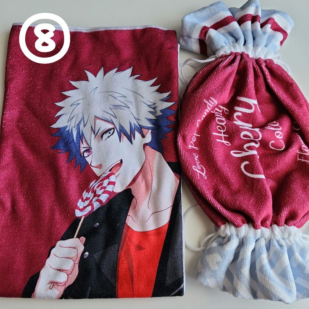 ①〜⑨バラ売り可 黒崎蘭丸 BIGタオル セット