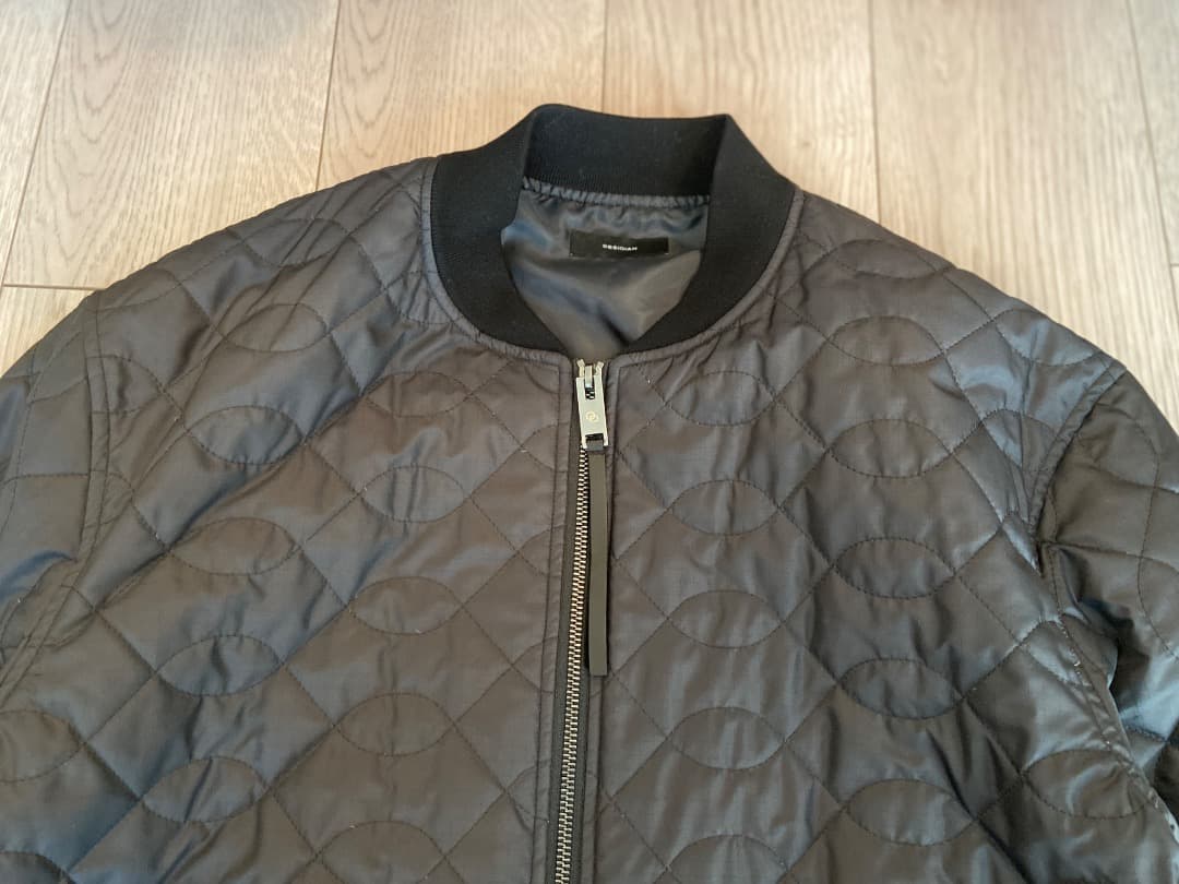 OBSIDIAN/オブシディアン　キルティングダウンブルゾン