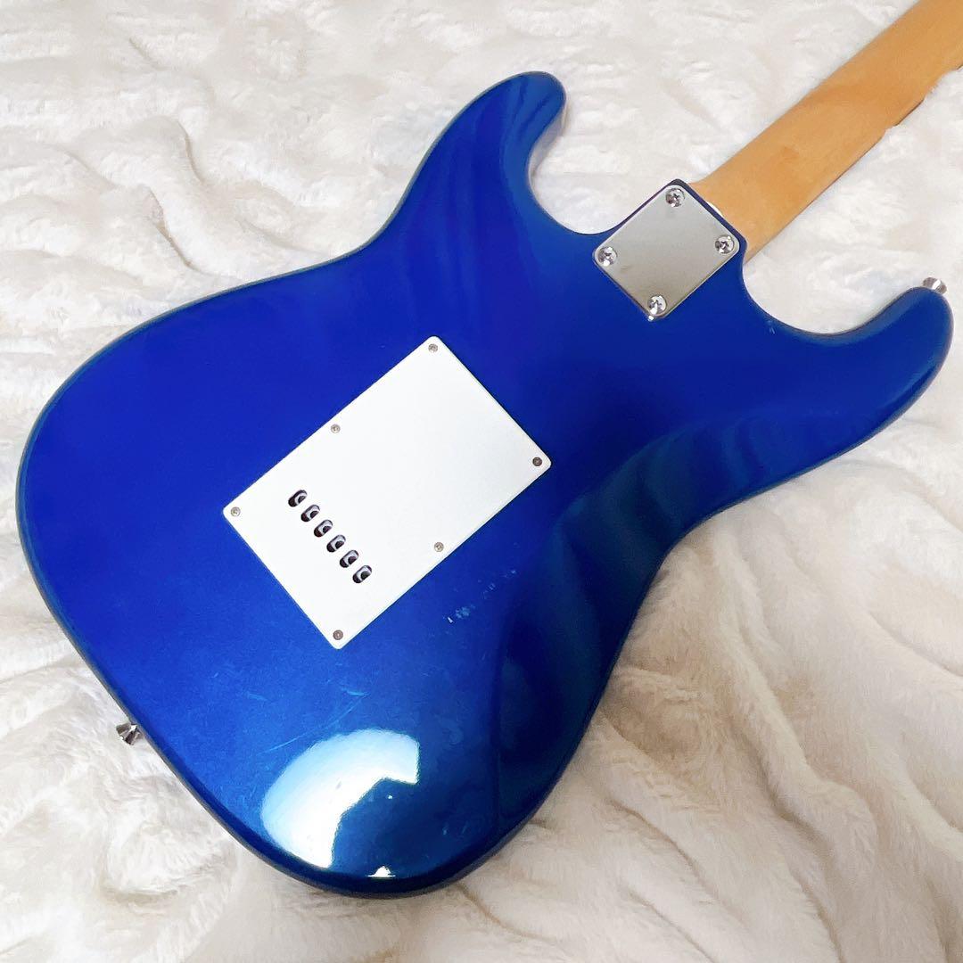 ★美品★ Photogenic 初心者向けギター ストラトキャスター ブルー