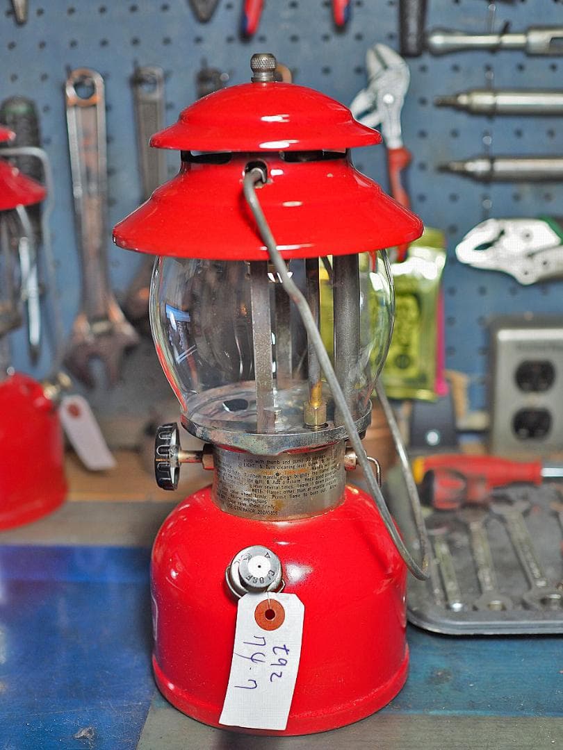 美品1974年7月 コールマン 200A ランタン (通称ブラックバルブ)t92