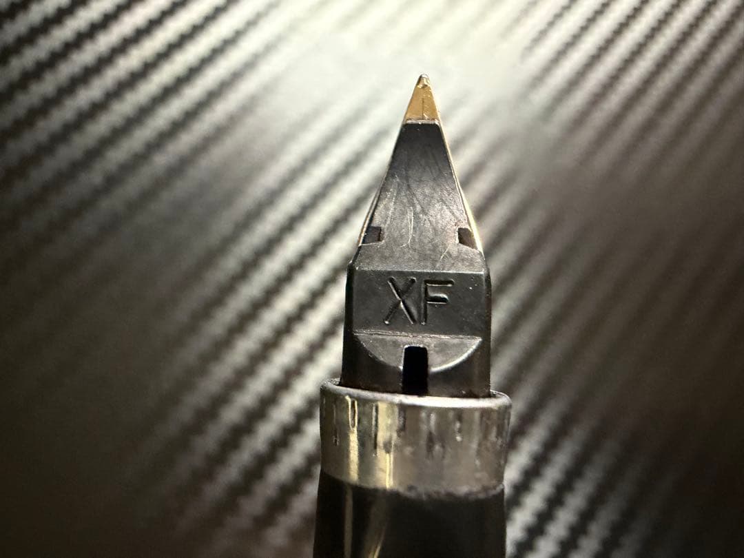 美品 パーカー 75 シズレ XF 極細字 万年筆 スターリングシルバー