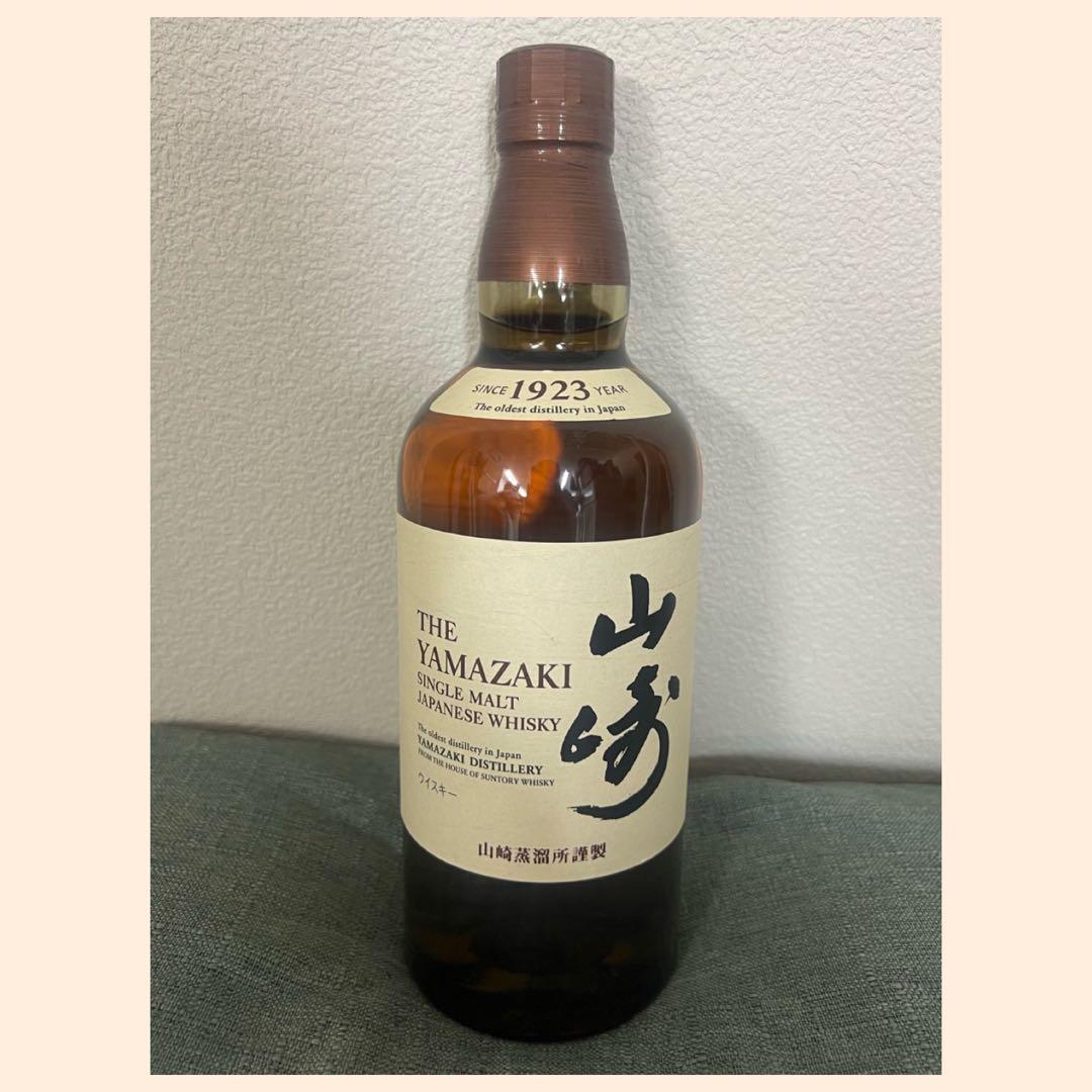 サントリーシングルモルトウイスキー 山崎 新品 箱付