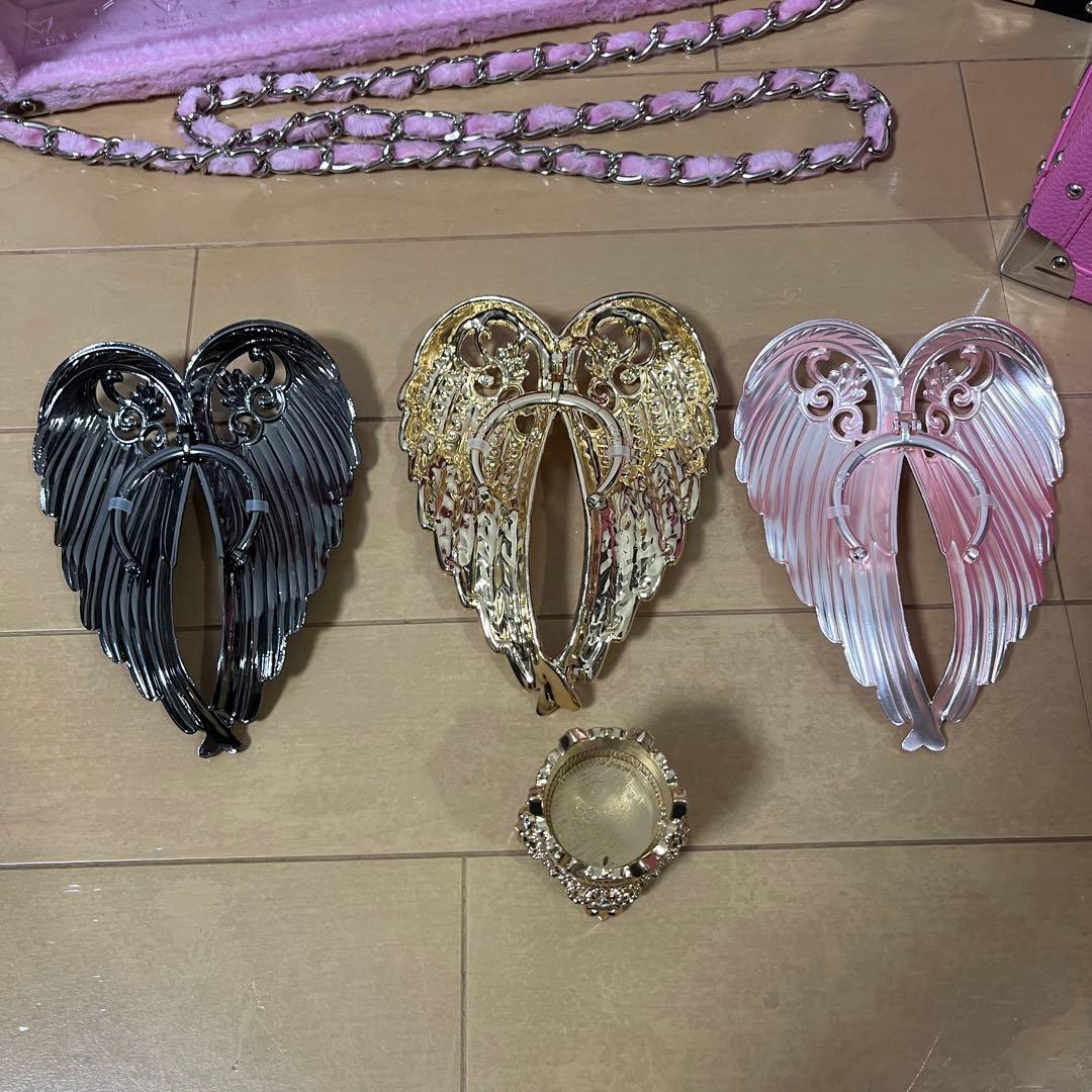 エンジェルシャンパン 空箱×4　フィリコ メタルエンジェルウィング×3