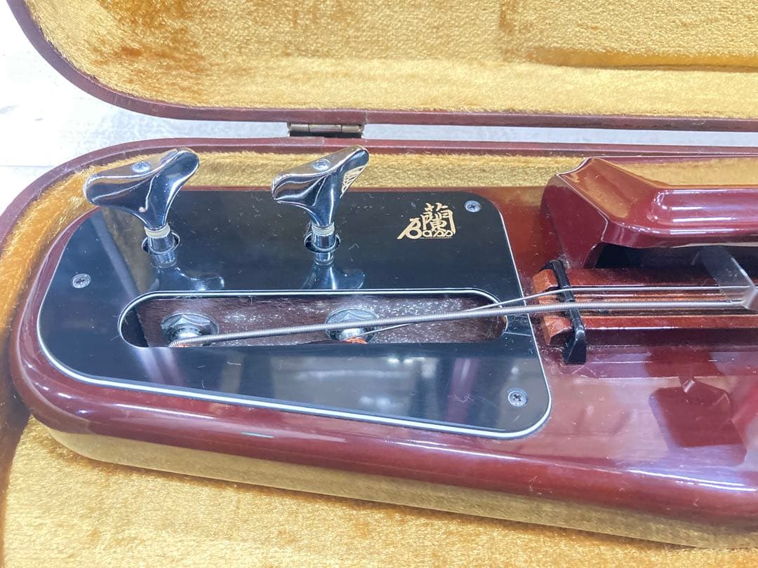 SUZUKI 電気大正琴 蘭BASS バス ベース 低音 希少 美品 専用ケース