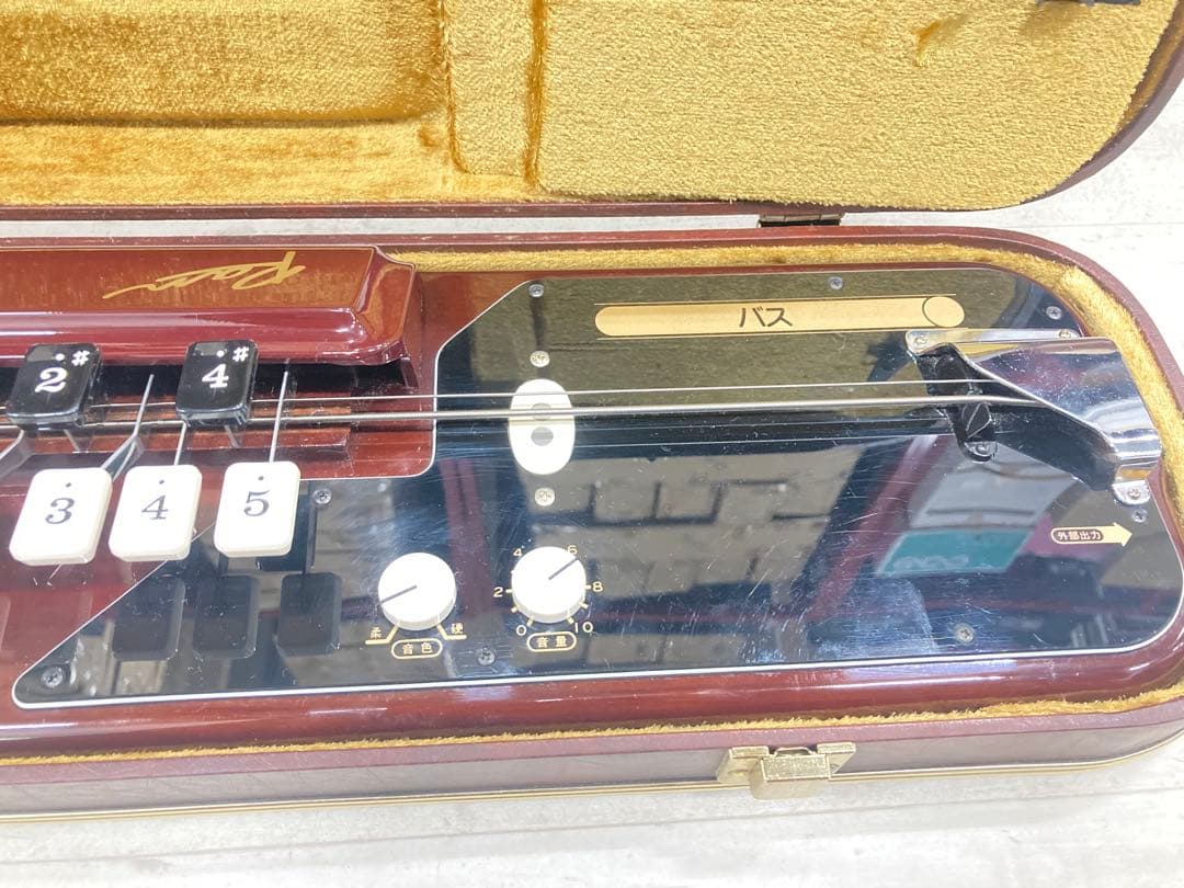 SUZUKI 電気大正琴 蘭BASS バス ベース 低音 希少 美品 専用ケース