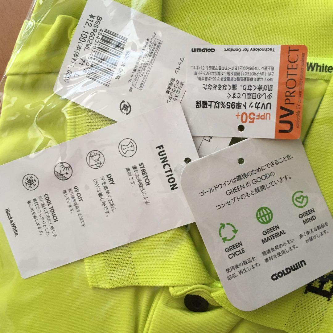 ブラックアンドホワイト　ゴルフポロシャツ　半袖ポロシャツ　4枚セット