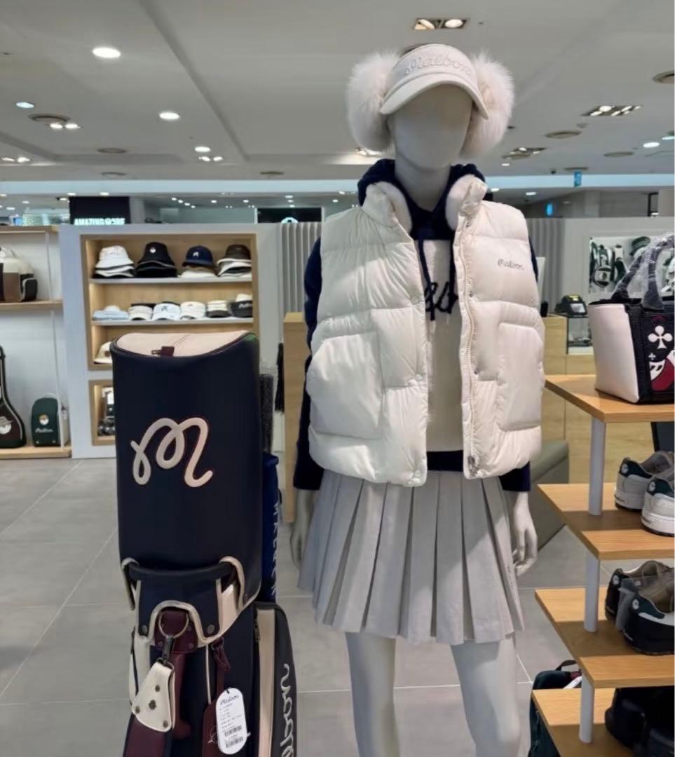 新品未使用 ゴルフ malbon マルボン レディース ダウン ジャケット