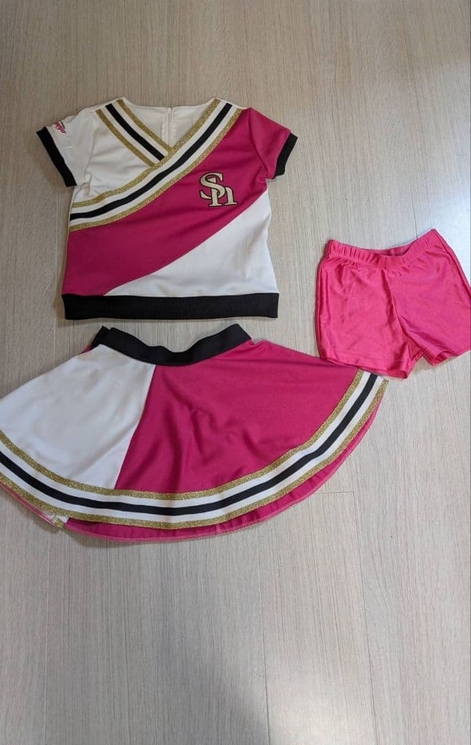 SoftBank HAWKS チアリーディングウェア 130