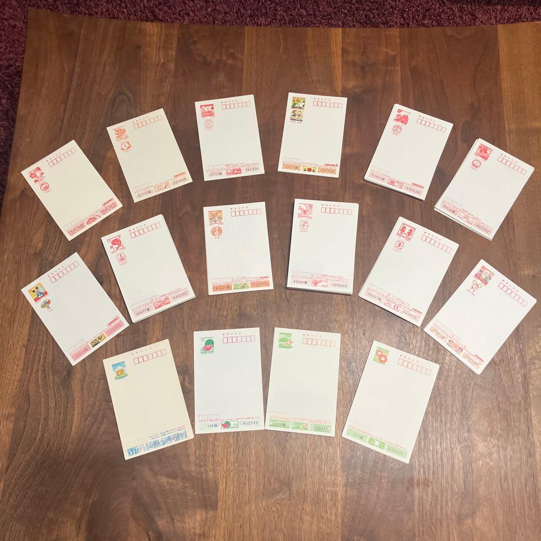 古い年賀ハガキ　古いかもめーる 色々合計198枚