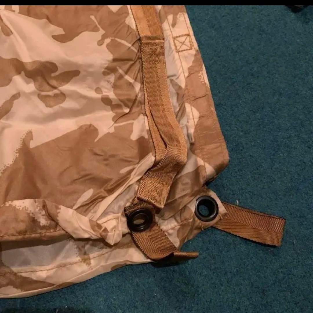 希少 デッドストック新品未使用 イギリス軍 デザートカモ タープ 2枚セット