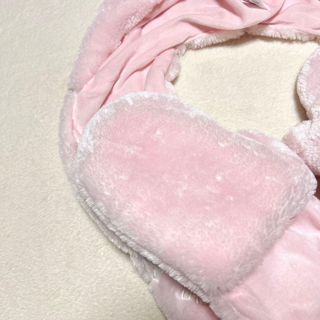 ディズニー マフラーキャップ ファンキャップ ピンク 40周年