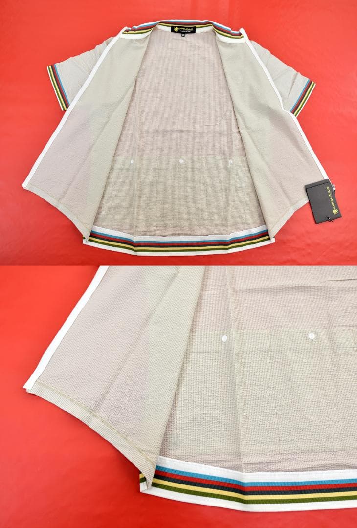 KAPELMUUR 半袖ジャージ kphs1048 size:WL グレー