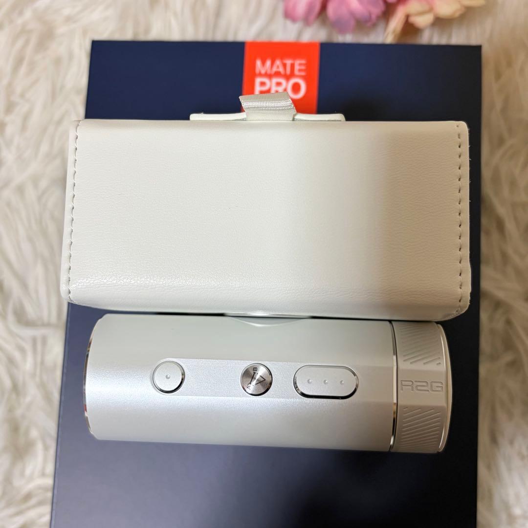 【新品】R2G MATE PRO ゴルフ用レーザー距離計 ホワイト 説明書なし
