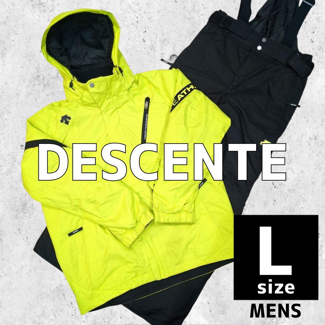 DESCENTE スキーウェア 上下セット メンズL デサント