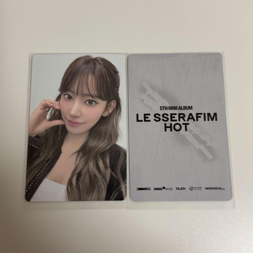 LE SSERAFIM ルセラ HOT 台北 台湾サイン会限定トレカ サクラ