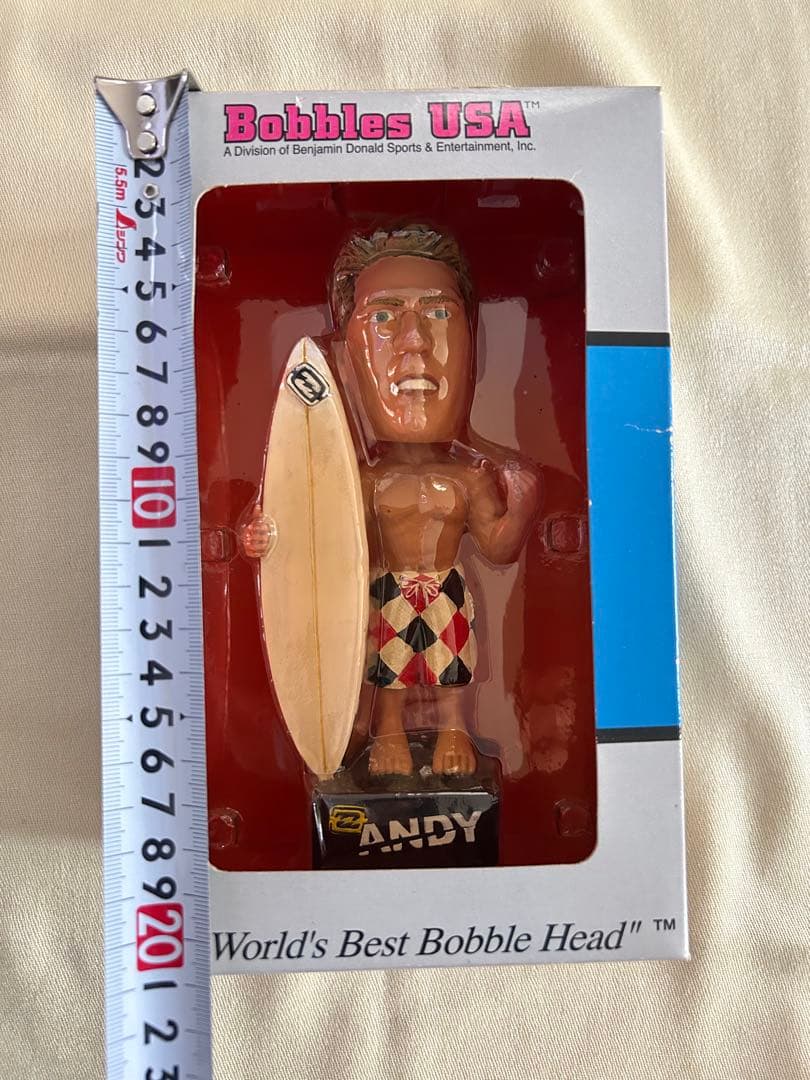 アンディ アイアンズ フィギュア サーフィン Bobbles USA 新品未使用