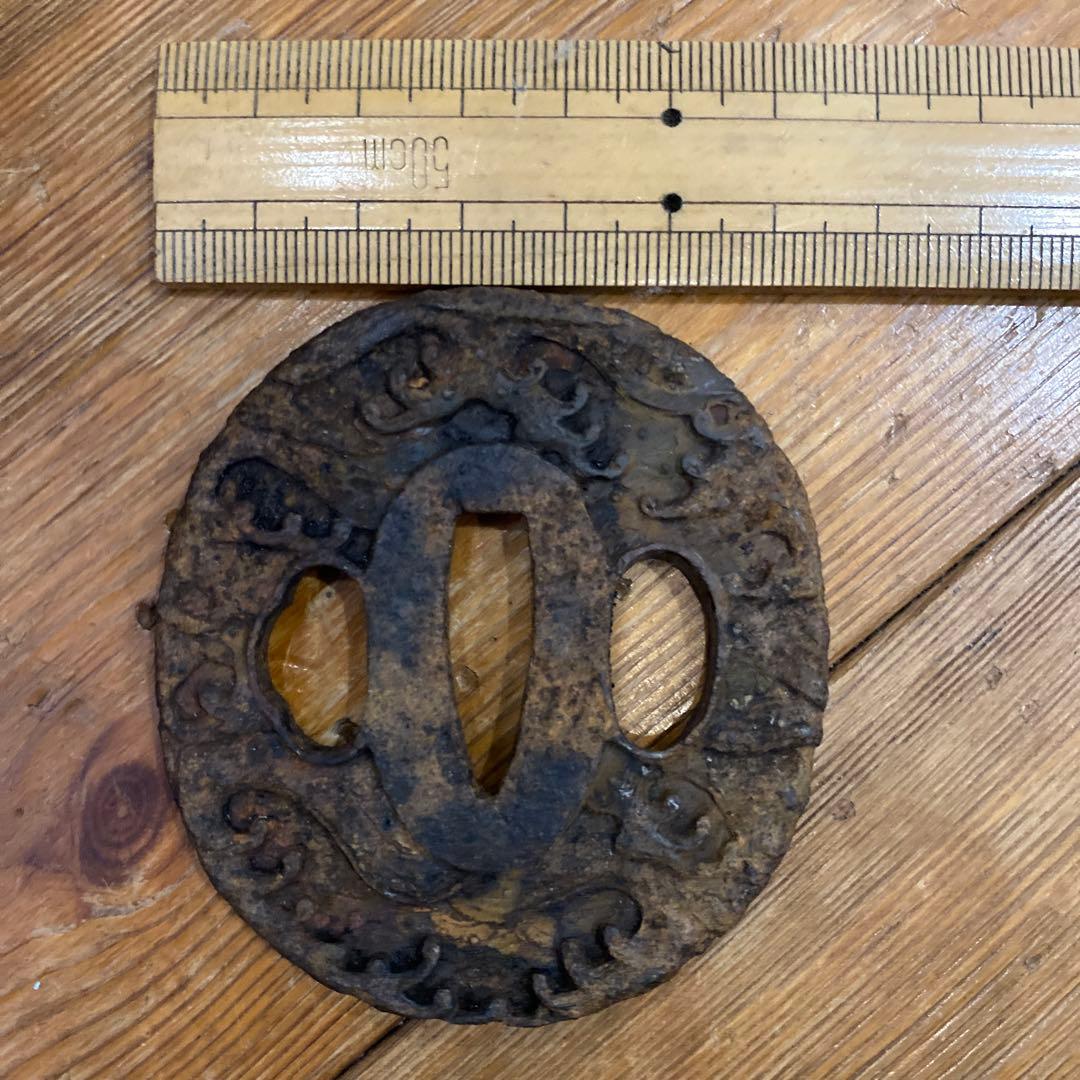 鍔(つば) 鉄製 3枚セット