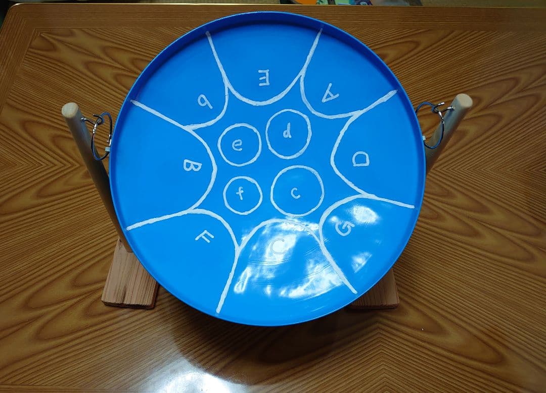 PR02、ミニスティールパン。12音。スティールパン。ハンドパン。タングドラム。