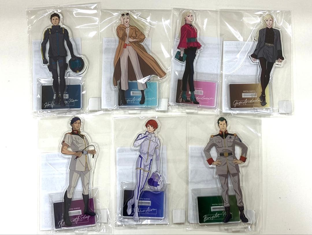 ショップ限定品 全7種コンプ 閃光のハサウェイ キルケーの魔女 アクリルスタンド