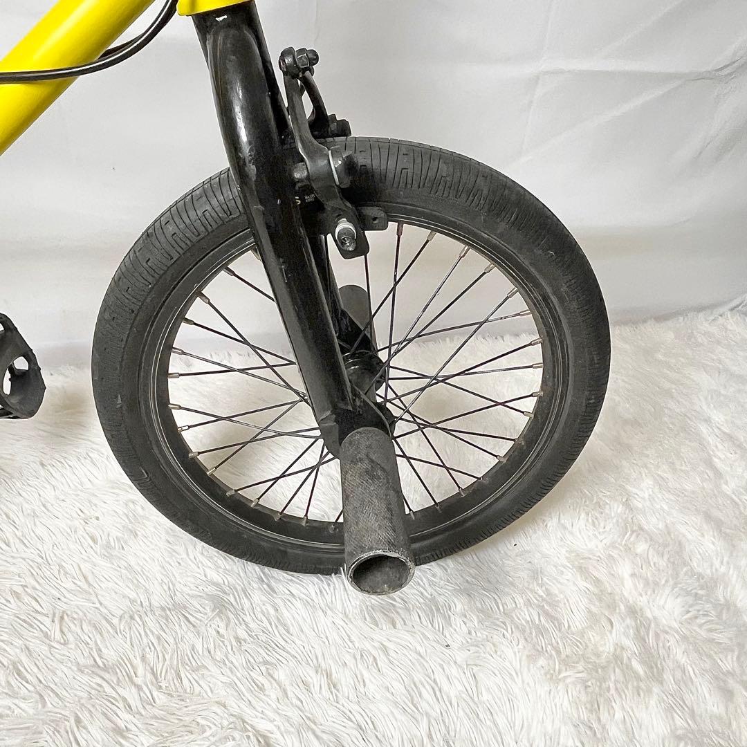 【良品】ARESBIKES STN BMX 16インチ イエロー 自転車