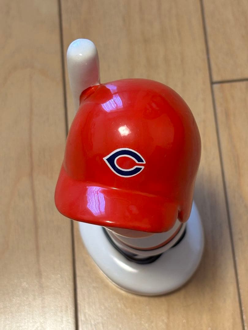 【美品レア】CARP カープ坊や 貯金箱　陶器製 置物