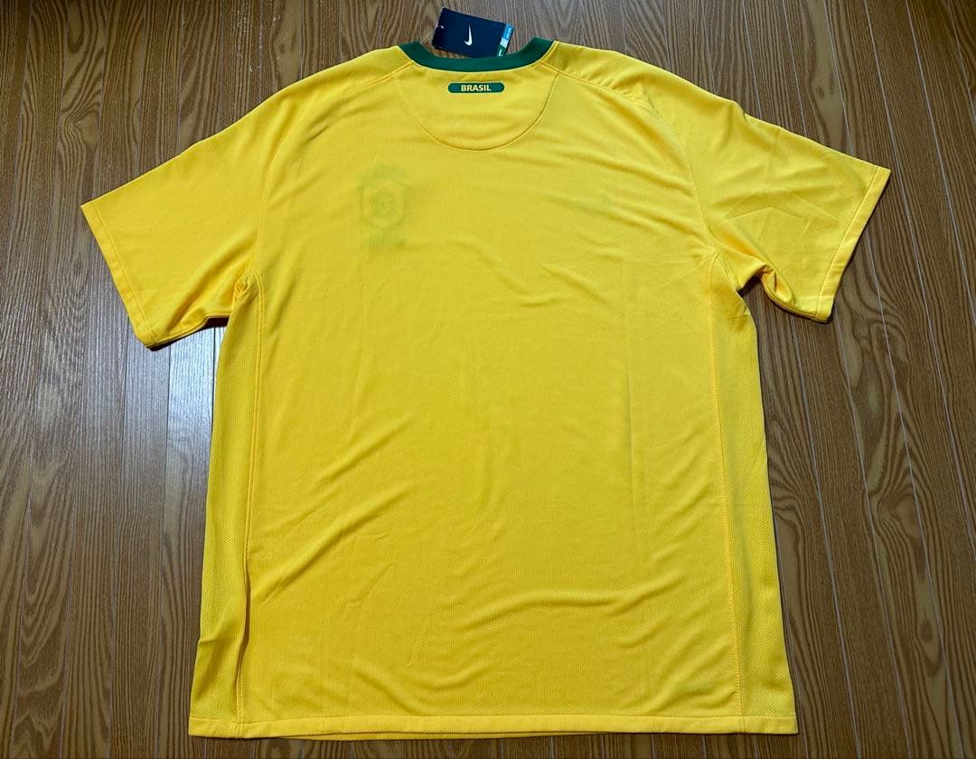 Q*中様 NIKE 2010 ブラジル代表（H）ユニフォーム XLサイズ