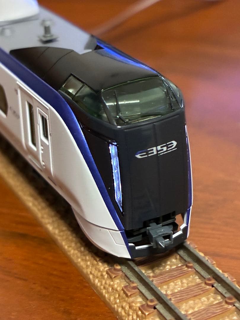 E353系9両　kato ライト3両点灯確認・1両動力動作確認済