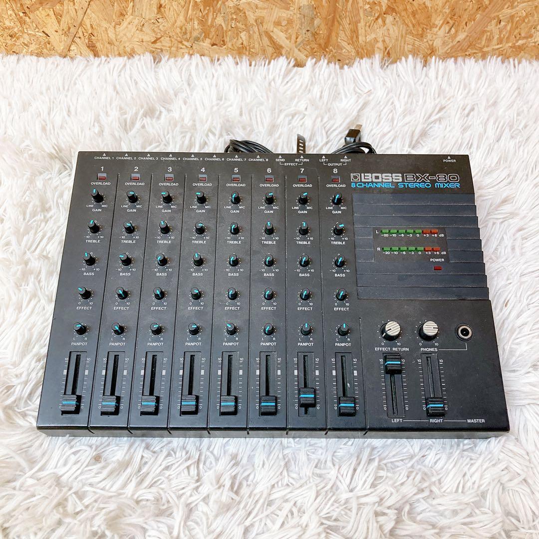 BOSS BX-80 8チャンネル　ステレオミキサー