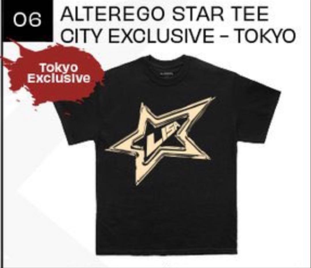 Lisa popup tokyo ALTEREGO STAR TEE Tシャツ