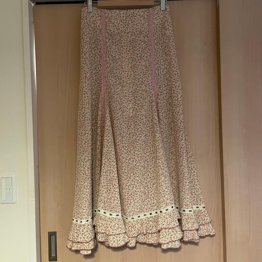 フラメンコスカート(ファルダ) 花柄(ペチコート)(オーダーメイド)