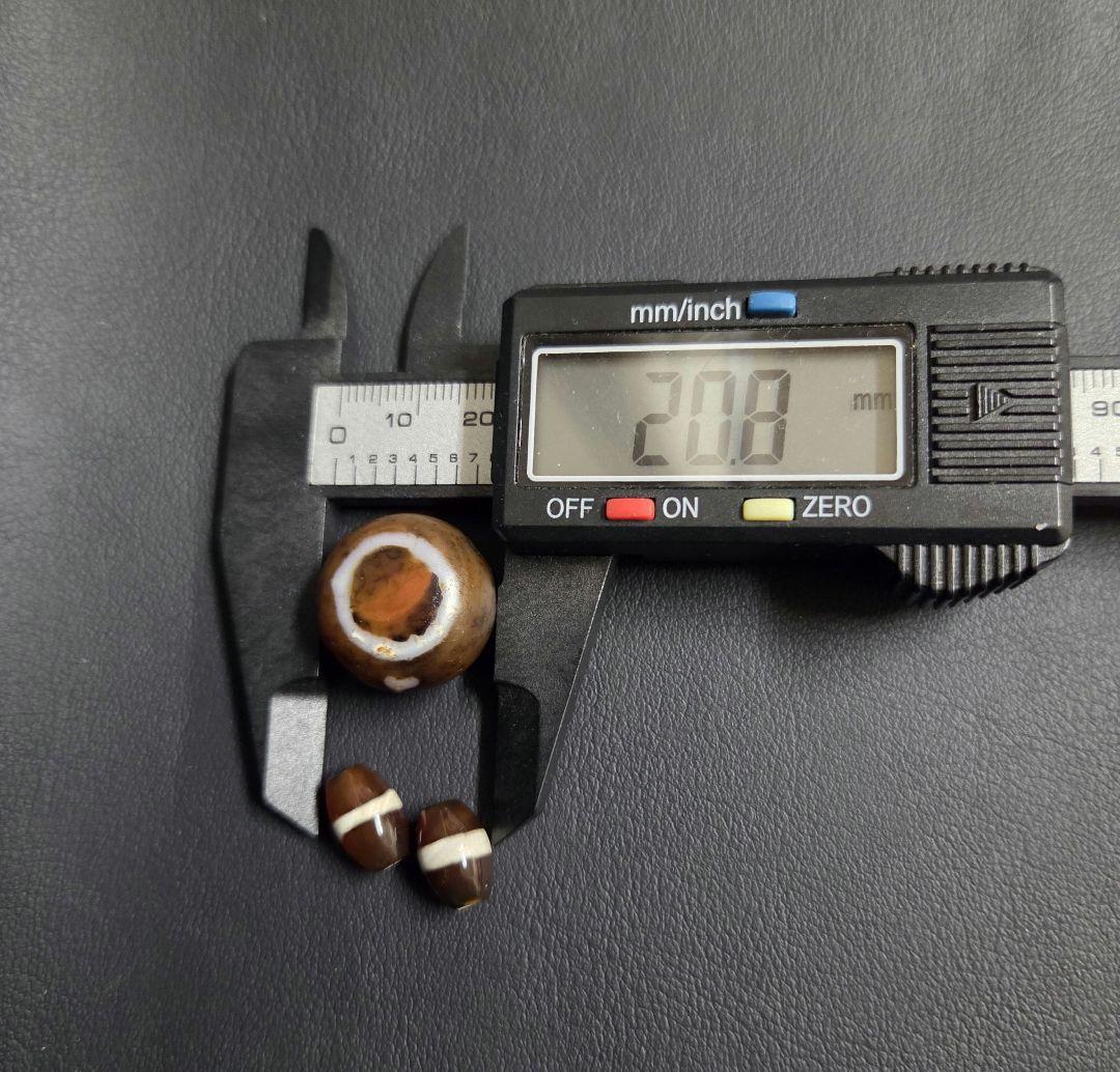 970　天珠　卍一眼天珠　羊眼　板眼　一線　dzibeads！