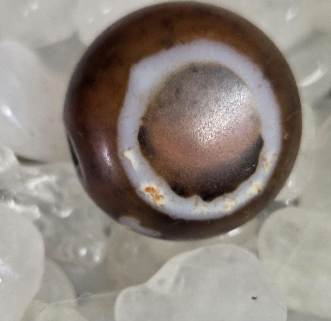 970　天珠　卍一眼天珠　羊眼　板眼　一線　dzibeads！