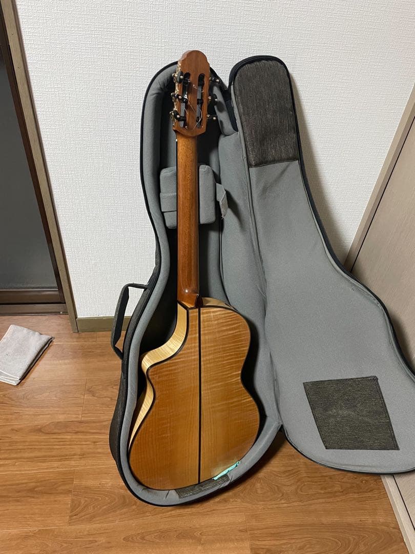 Martinez 限定 flame quiltedアコギ　ケース付き